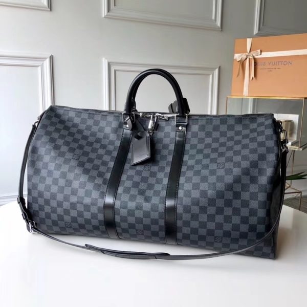 Replica LV Keepall Bandouliere 45/50/55 - Stylish Travel Bag - Image 7