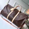 Best Replicas Bags - Replica LV Keepall Bandouliere 45/50/55 - Stylish Travel Bag Shop For Best Louis Vuitton LV Replica Bags With Cheap Price