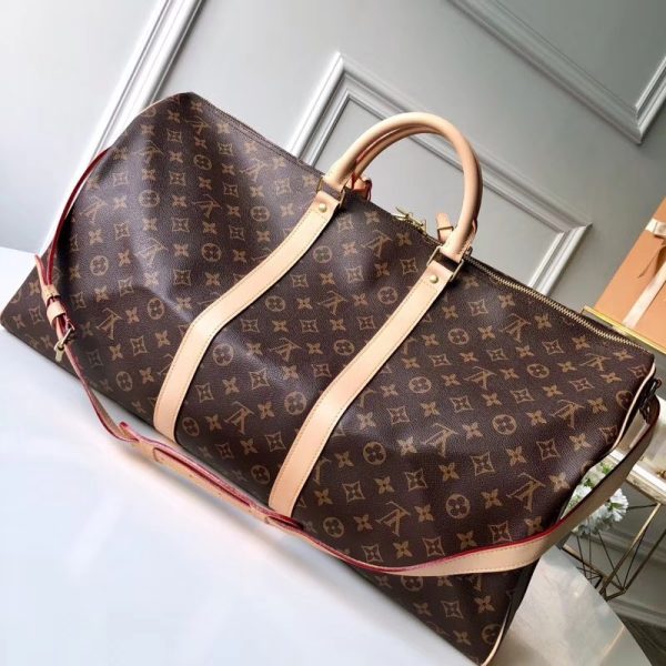 Replica LV Keepall Bandouliere 45/50/55 - Stylish Travel Bag - Image 18