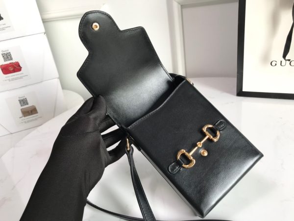 Replica Gucci Horsebit 1955 Mini Bag - Chic & Compact - Image 7