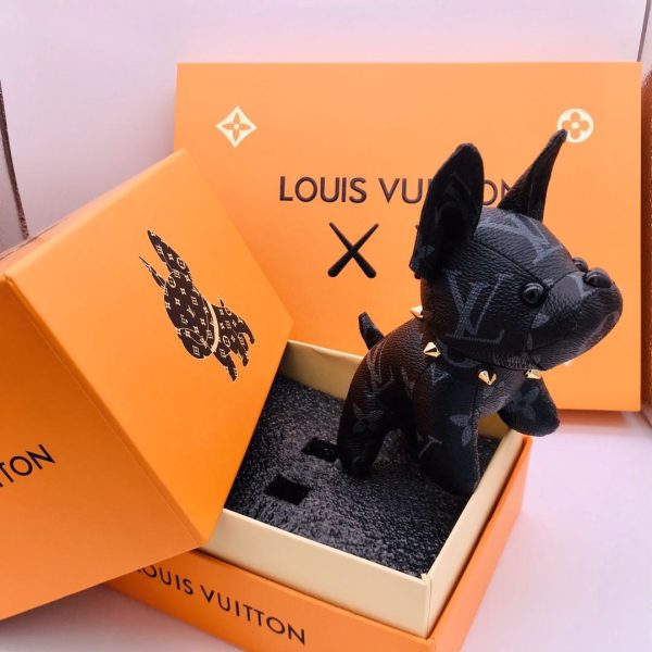 Louis Vuitton French Bulldog Key Holder & Bag Charm - Image 3