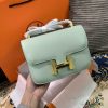 Best Replicas Bags - Replica Hermes Constance Handbag 24cm/19cm Black/White/Pink Shop For Best Louis Vuitton LV Replica Bags With Cheap Price