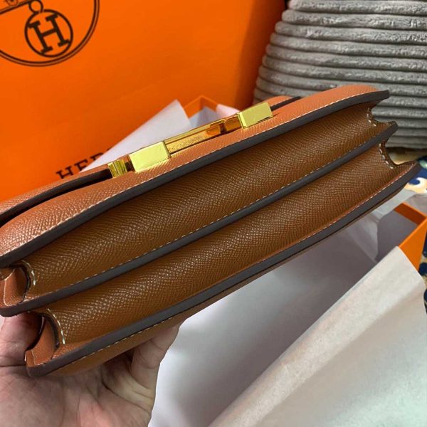Replica Hermes Constance Handbag 24cm/19cm Black/White/Pink - Image 27