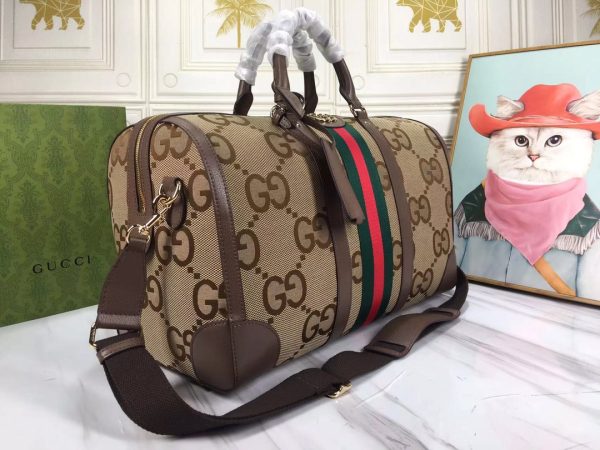 Replica Gucci Jumbo Duffle Bag – Medium, Iconic Style - Image 2
