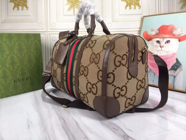 Replica Gucci Jumbo Duffle Bag – Medium, Iconic Style - Image 3