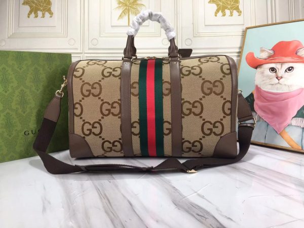 Replica Gucci Jumbo Duffle Bag – Medium, Iconic Style - Image 4