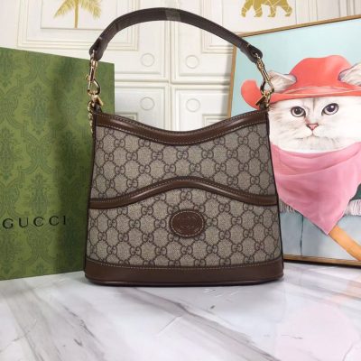 Replica Gucci Interlocking G Large Shoulder Bag