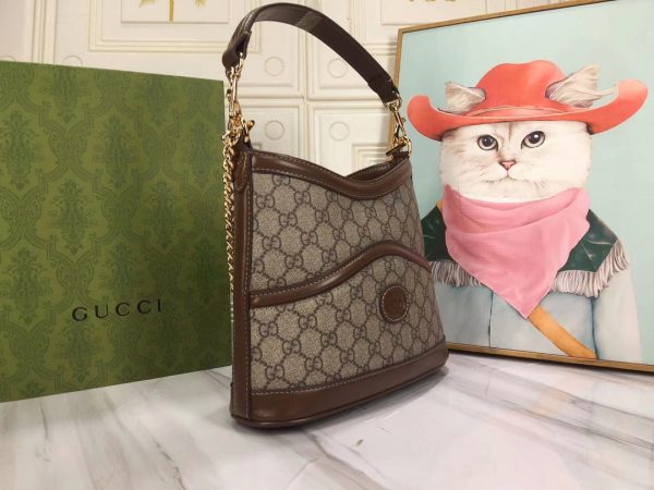 Replica Gucci Interlocking G Large Shoulder Bag - Image 2