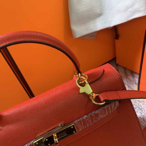 Replica Hermes Kelly 28cm with Gold Hardware | AAA Quality - Image 14