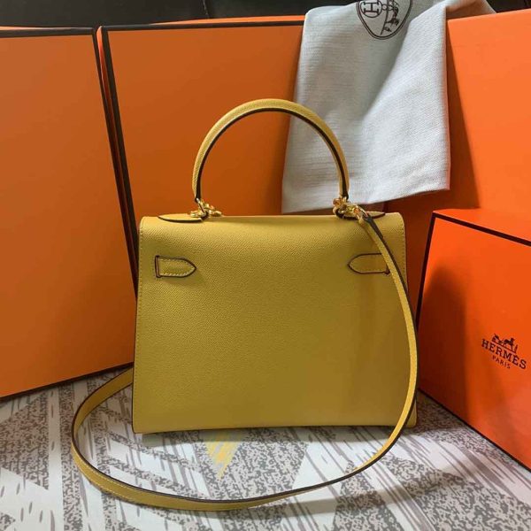 Replica Hermes Kelly 28cm with Gold Hardware | AAA Quality - Image 21