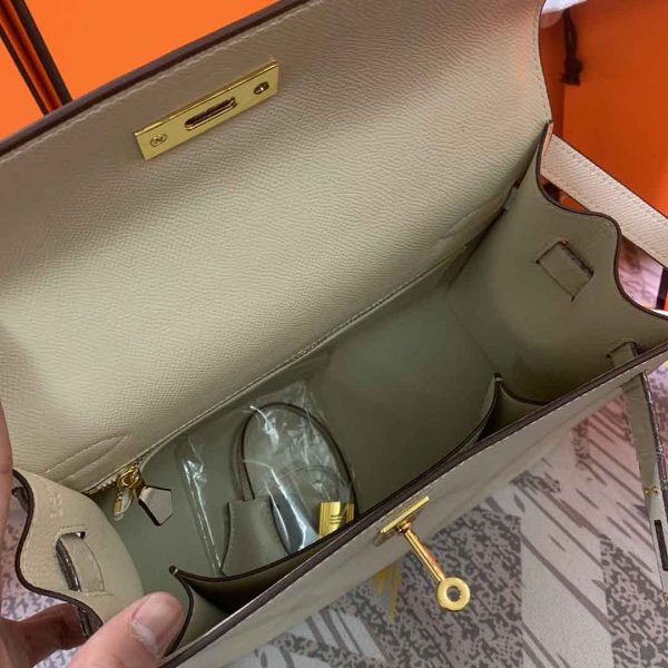 Replica Hermes Kelly 28cm with Gold Hardware | AAA Quality - Image 7