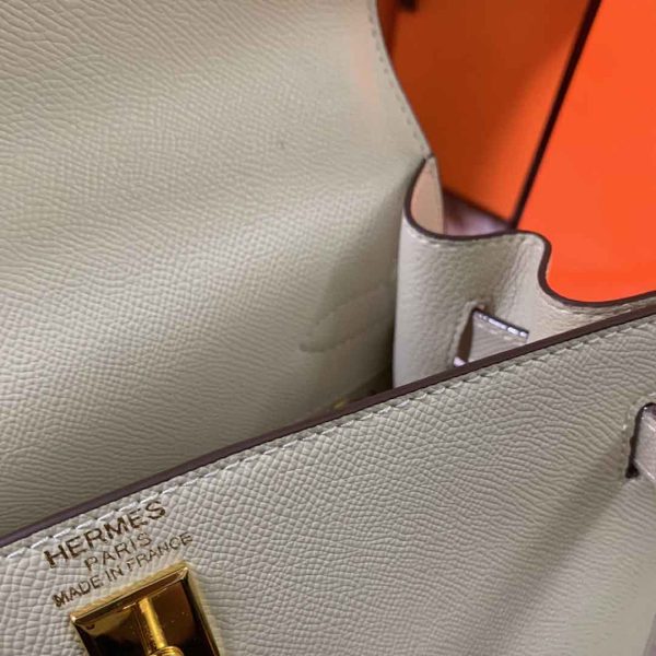 Replica Hermes Kelly 28cm with Gold Hardware | AAA Quality - Image 9
