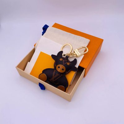 LV Replica Calf Bag Charm & Key Holder - Stylish & Functional
