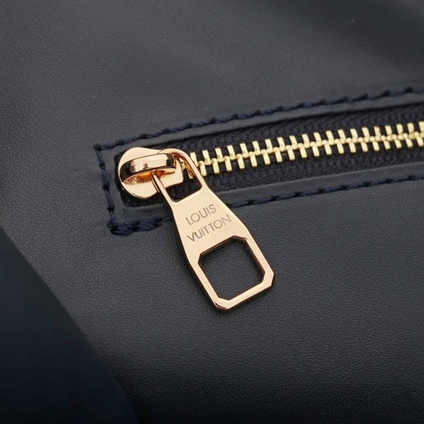 Louis Vuitton Onthego GM Replica in Black, Blue & Red - Image 22