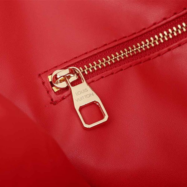 Louis Vuitton Onthego GM Replica in Black, Blue & Red - Image 31