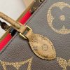 Best Replicas Bags - Louis Vuitton Onthego GM Replica in Black, Blue & Red Shop For Best Louis Vuitton LV Replica Bags With Cheap Price