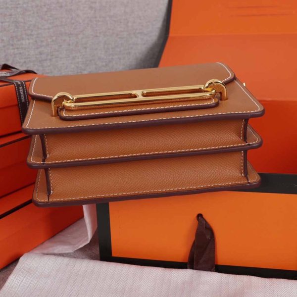 Hermes Replica Roulis Mini Bag - 18cm & 22cm Options - Image 11