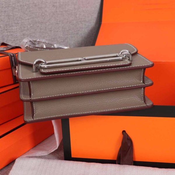 Hermes Replica Roulis Mini Bag - 18cm & 22cm Options - Image 15