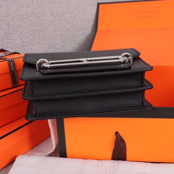 Hermes Replica Roulis Mini Bag - 18cm & 22cm Options - Image 5