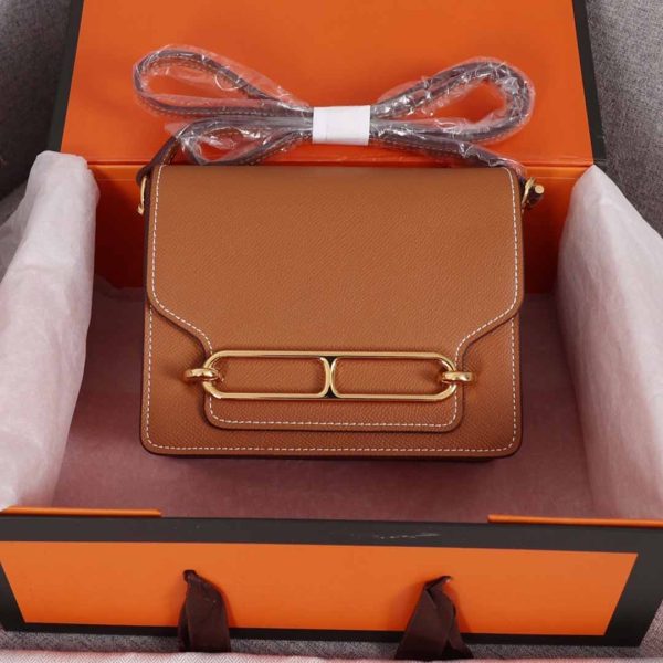 Hermes Replica Roulis Mini Bag - 18cm & 22cm Options - Image 10