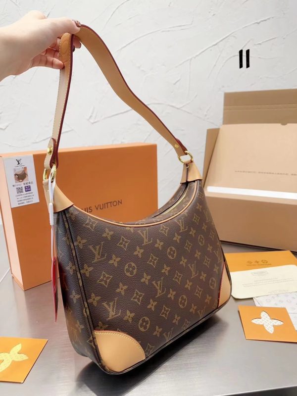 Replica LV Monogram Boulogne 30 Shoulder Bag M51265 - Image 2