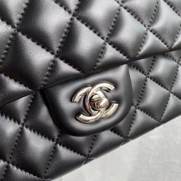 Chanel Patent Leather Classic Flap Bag Replica A01112 - Image 3