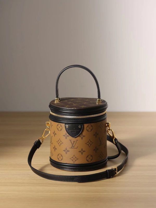 Replica LV Monogram Reverse Canvas Cannes M43986 Handbag