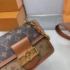 Best Replicas Bags - Louis Vuitton Mini Dauphine M44580 Replica Handbag Shop For Best Louis Vuitton LV Replica Bags With Cheap Price