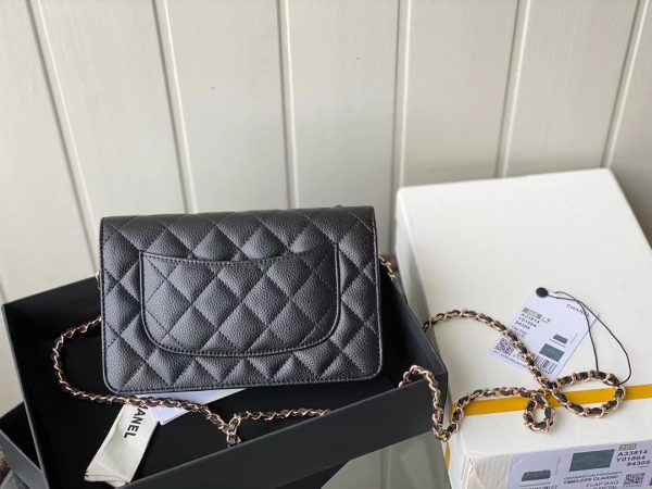 Chanel Caviar Quilted WOC Wallet Replica A33814 - Image 13