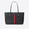 Best Replicas Bags - Replica Balenciaga x Gucci Hacker Medium Black Tote Bag Shop For Best Louis Vuitton LV Replica Bags With Cheap Price