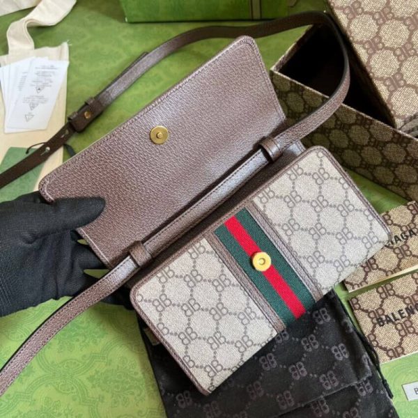 Replica Balenciaga x Gucci Hacker Mini Crossbody Bag - Image 6
