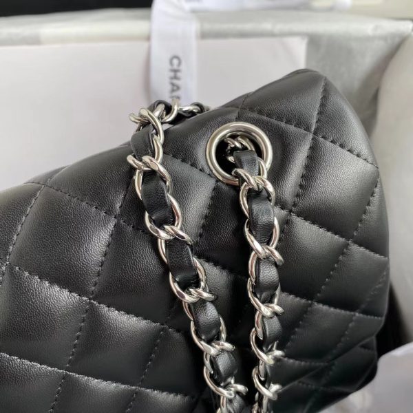 Chanel Patent Leather Classic Flap Bag Replica A01112 - Image 6