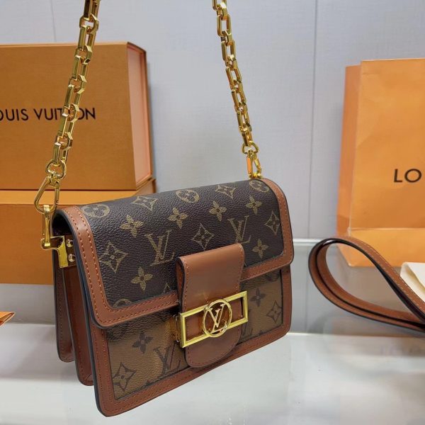 Louis Vuitton Mini Dauphine M44580 Replica Handbag - Image 5