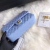 Best Replicas Bags - Chanel 2.55 Lambskin Flap Bag, Blue, Medium, Replica Shop For Best Louis Vuitton LV Replica Bags With Cheap Price