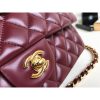 Best Replicas Bags - Chanel 1112 Burgundy Lambskin Medium 2.55 Flap Bag Replica Shop For Best Louis Vuitton LV Replica Bags With Cheap Price