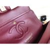 Best Replicas Bags - Chanel 1112 Burgundy Lambskin Medium 2.55 Flap Bag Replica Shop For Best Louis Vuitton LV Replica Bags With Cheap Price