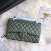 Best Replicas Bags - Chanel 1112 Replica Green Lambskin Medium Flap Bag Shop For Best Louis Vuitton LV Replica Bags With Cheap Price