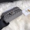 Best Replicas Bags - Replica Chanel Grey 2.55 Lambskin Medium Flap Bag Shop For Best Louis Vuitton LV Replica Bags With Cheap Price