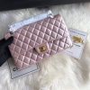 Best Replicas Bags - Replica Chanel Pink Gold 2.55 Lambskin Flap Bag - Medium Shop For Best Louis Vuitton LV Replica Bags With Cheap Price