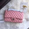 Best Replicas Bags - Pink Lampskin Replica Chanel Medium 2.55 Flap Bag Shop For Best Louis Vuitton LV Replica Bags With Cheap Price
