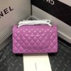Best Replicas Bags - Purple Lambskin Chanel 2.55 Medium Flap Bag Replica Shop For Best Louis Vuitton LV Replica Bags With Cheap Price