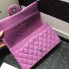 Best Replicas Bags - Purple Lambskin Chanel 2.55 Medium Flap Bag Replica Shop For Best Louis Vuitton LV Replica Bags With Cheap Price