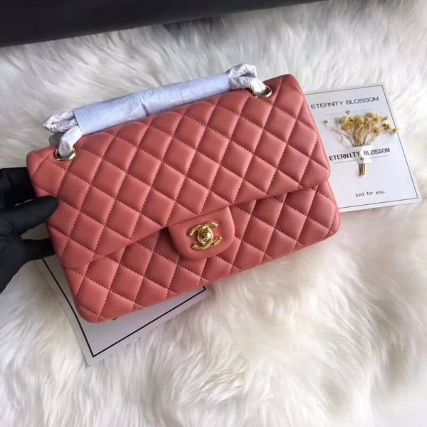 Replica Chanel 1112 Rose Quartz 2.55 Lambskin Flap Bag - Image 3
