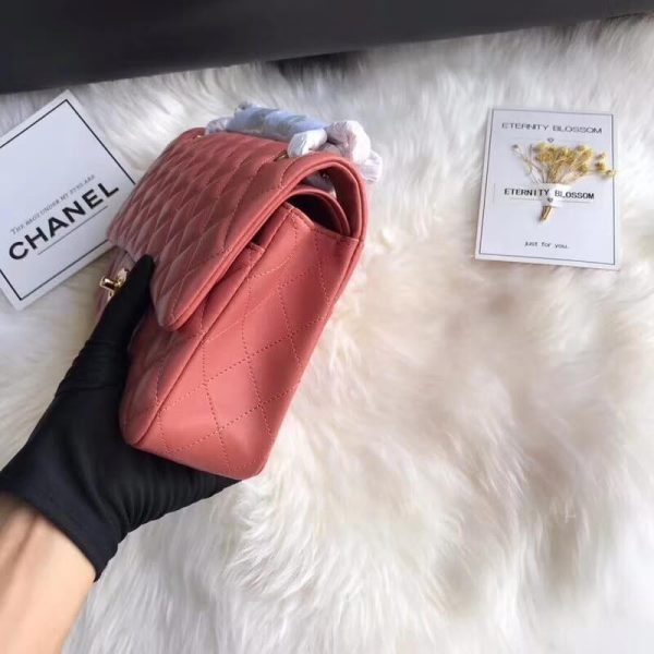 Replica Chanel 1112 Rose Quartz 2.55 Lambskin Flap Bag - Image 7