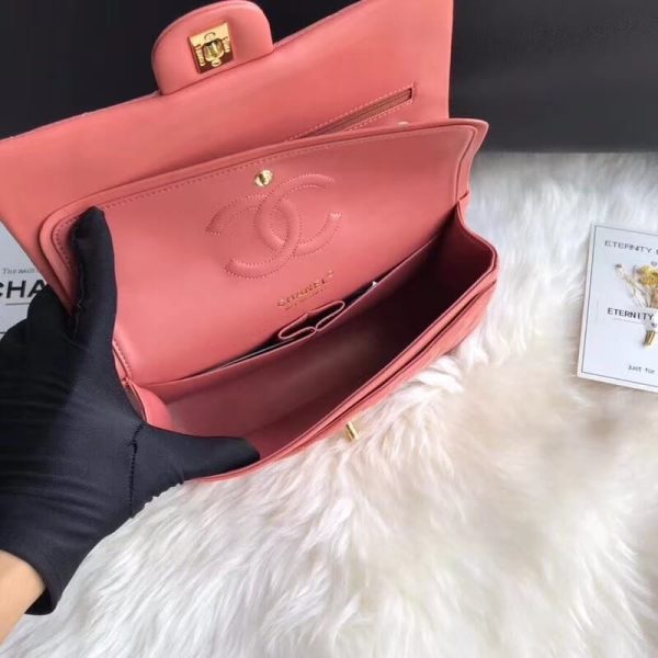 Replica Chanel 1112 Rose Quartz 2.55 Lambskin Flap Bag - Image 8