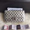 Best Replicas Bags - Chanel 1112 Silver Medium 2.55 Lambskin Leather Replica Flap Bag Shop For Best Louis Vuitton LV Replica Bags With Cheap Price