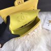 Best Replicas Bags - Chanel 1112 Yellow Lambskin Leather Flap Bag – Medium 2.55 Shop For Best Louis Vuitton LV Replica Bags With Cheap Price