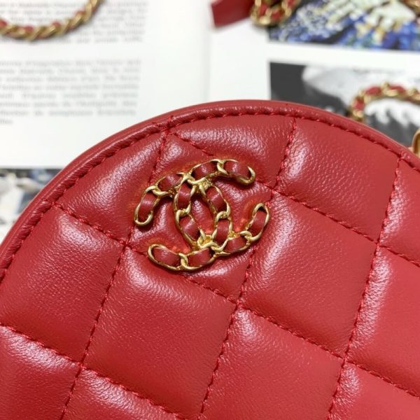 Replica Chanel 19 Infinity Clutch with Chain, Style 86063 - Image 3