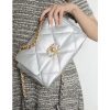 Best Replicas Bags - Replica Chanel 19 Flap Bag - Silver AS1160 Shop For Best Louis Vuitton LV Replica Bags With Cheap Price