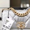Best Replicas Bags - Replica Chanel 19 Flap Bag - Silver AS1160 Shop For Best Louis Vuitton LV Replica Bags With Cheap Price